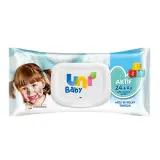 Uni Baby Aktif Islak Mendil 72 Adet