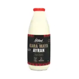 Üstad Kara Maya Ayran Cam Şişe 1 L