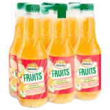 Valensina Fruits + Zink Apfel-Orange-Kaki-Ananas-Guave-Zitrone 6x1l
