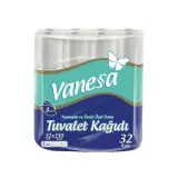 Vanesa 3 Katlı Tuvalet Kağıdı 32'li