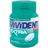 Vivident Extra Naneli Şişe Sakız 66 g