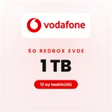 Vodafone 5G RedBox Evde 1 TB 12 ay taahhütlü