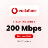 Vodafone Fiber 200 Mbps Wi-Fi 7 Modem 12 ay taahhütlü