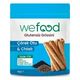 Wefood Glutensiz Çörek Otlu ve Chialı Grissini 40 g