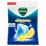 Wick Zitrone & Menthol ohne Zucker 72g