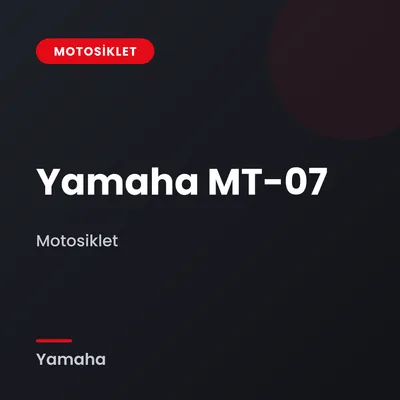 Yamaha MT-07