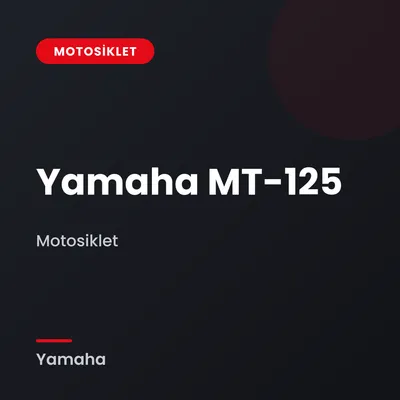 Yamaha MT-125