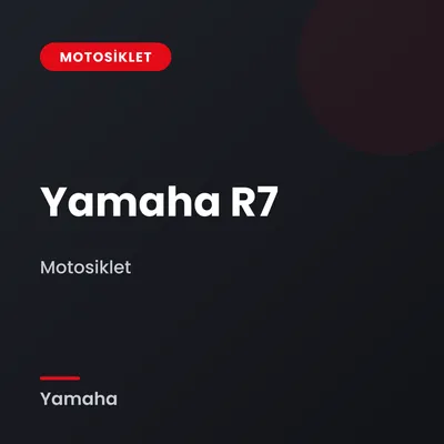 Yamaha R7