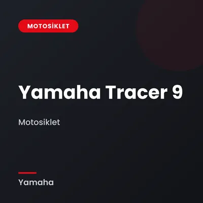 Yamaha Tracer 9