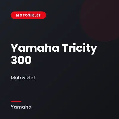 Yamaha Tricity 300