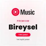 YouTube Music Premium Bireysel paketi