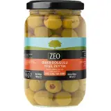 Zeo Biberli Yeşil Zeytin 3XL-2XL 400 g
