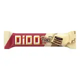 Ülker Dido Trio Beyaz Sütlü Bitter Çikolatalı Gofret 36 g