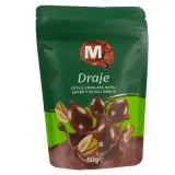 Migros Sütlü Çikolata Kaplı Antep Fıstıklı Draje 60 g