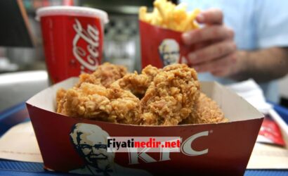 kfc menü fiyatları 2022