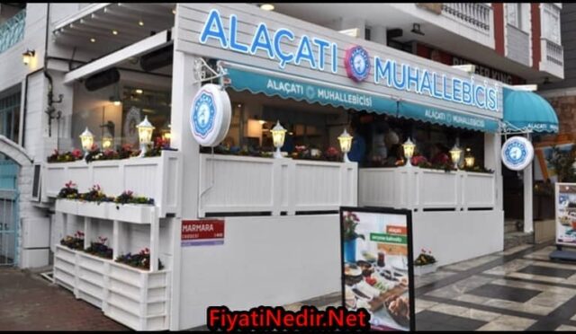 Alaçatı Muhallebicisi Menü Fiyatları