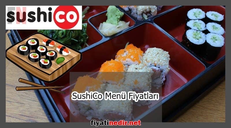 SushiCo Menü Fiyatları