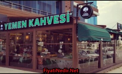 Yemen Kahvesi Menü Fiyatları
