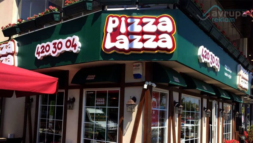 Pizza Lazza Menü Fiyatları
