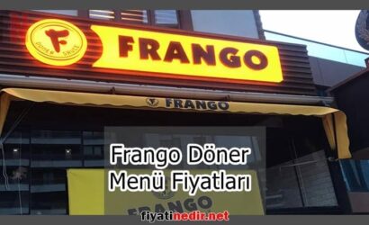 Frango Döner Menü Fiyatları