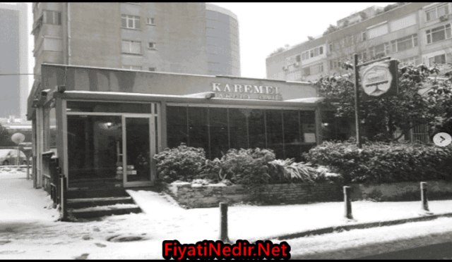 Karemel Lab Bakery Cafe Menü Fiyatları