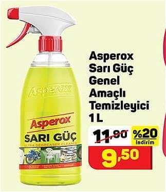 Asperox Sarı Güç Fiyatı Bim