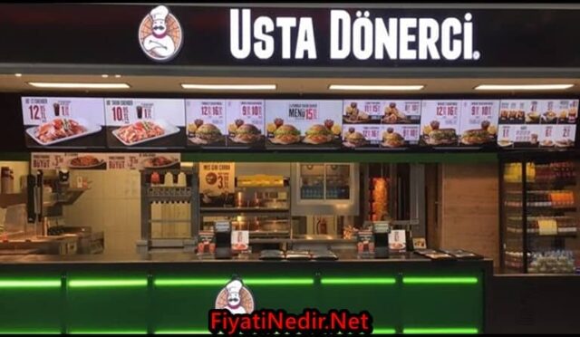 Usta Dönerci Menü Fiyatları