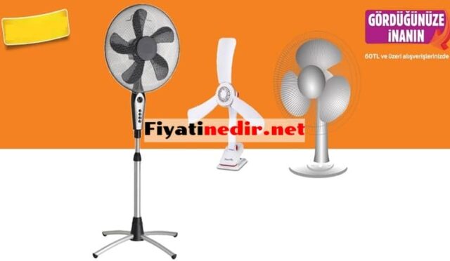 Migros Vantilatör Fiyatları