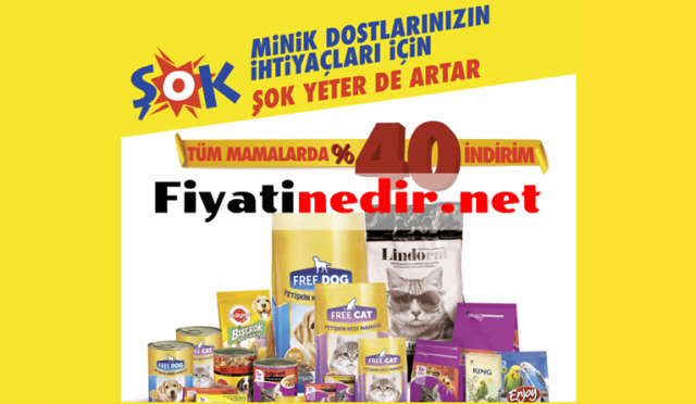 Şok Kedi Maması Fiyatları