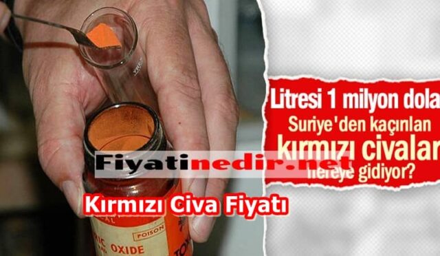 Kırmızı Civa Fiyatı