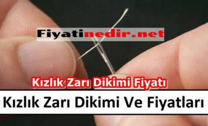 Kızlık Zarı Dikimi Fiyatı