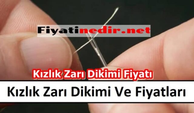 Kızlık Zarı Dikimi Fiyatı