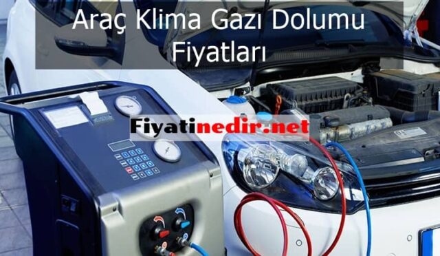 araç klima gazı dolumu fiyatları 2021