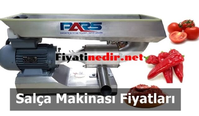Salça Makinası Fiyatları