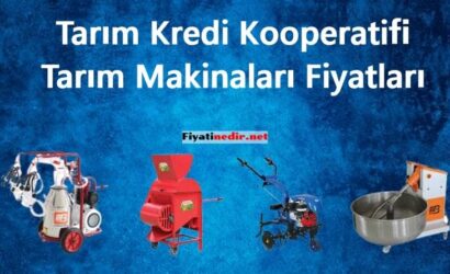 tarım kredi kooperatifi tarım makinaları fiyatları