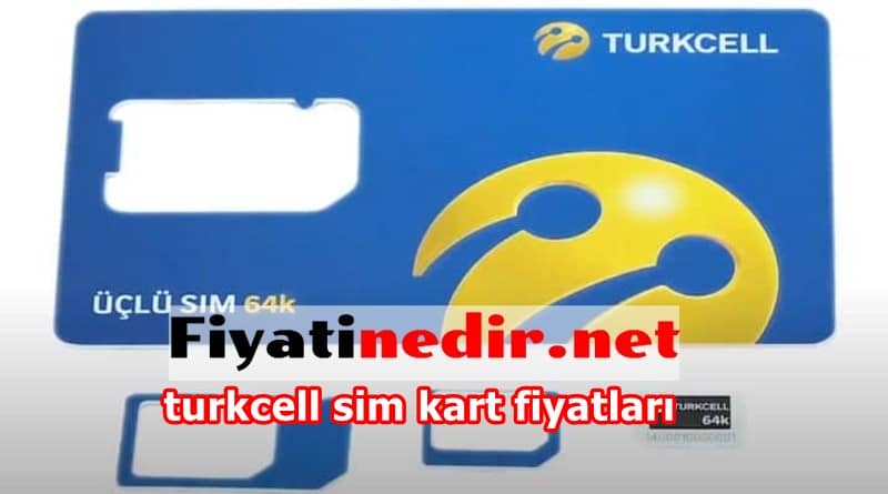 turkcell sim kart fiyatları