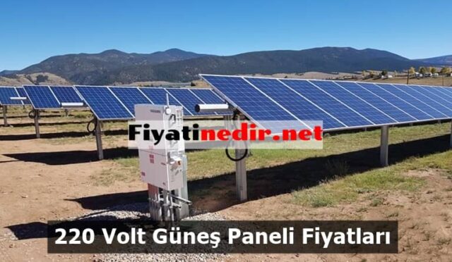 220 Volt Güneş Paneli Fiyatları