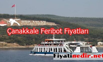 Çanakkale Feribot Fiyatları