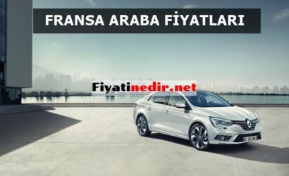 Fransa Araba Fiyatları