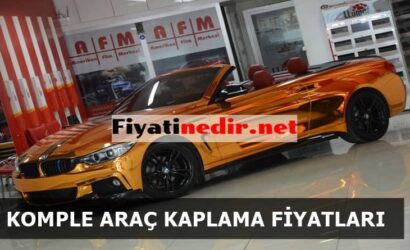 Komple Araç Kaplama Fiyatları