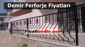 Demir Ferforje Fiyatları