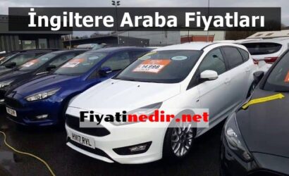İngiltere Araba Fiyatları