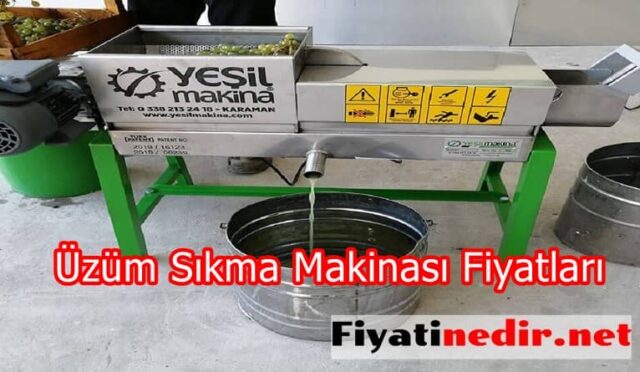 Üzüm Sıkma Makinası Fiyatları