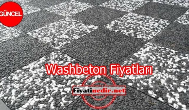 Washbeton Fiyatları