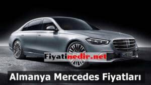 almanya mercedes fiyatları