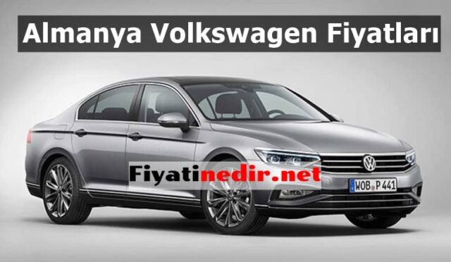 almanya volkswagen fiyatları