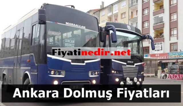 Ankara Dolmuş Fiyatları