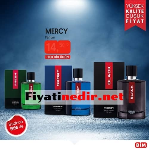 bim mercy parfüm fiyatı