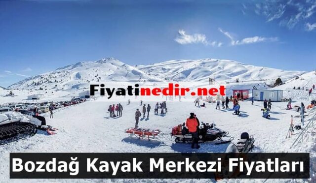 Bozdağ Kayak Merkezi Fiyatları