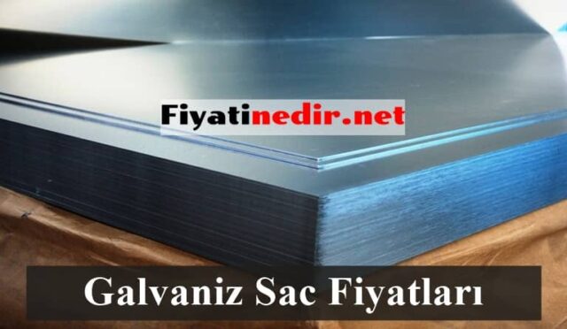 Galvaniz Sac Fiyatları